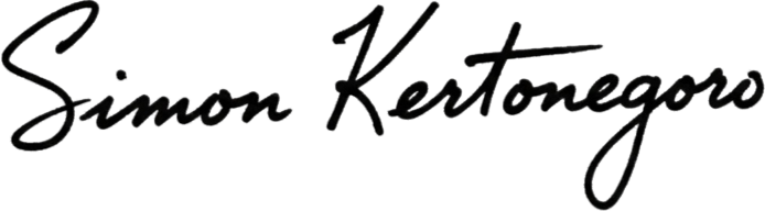 Simon Kertonegoro signature