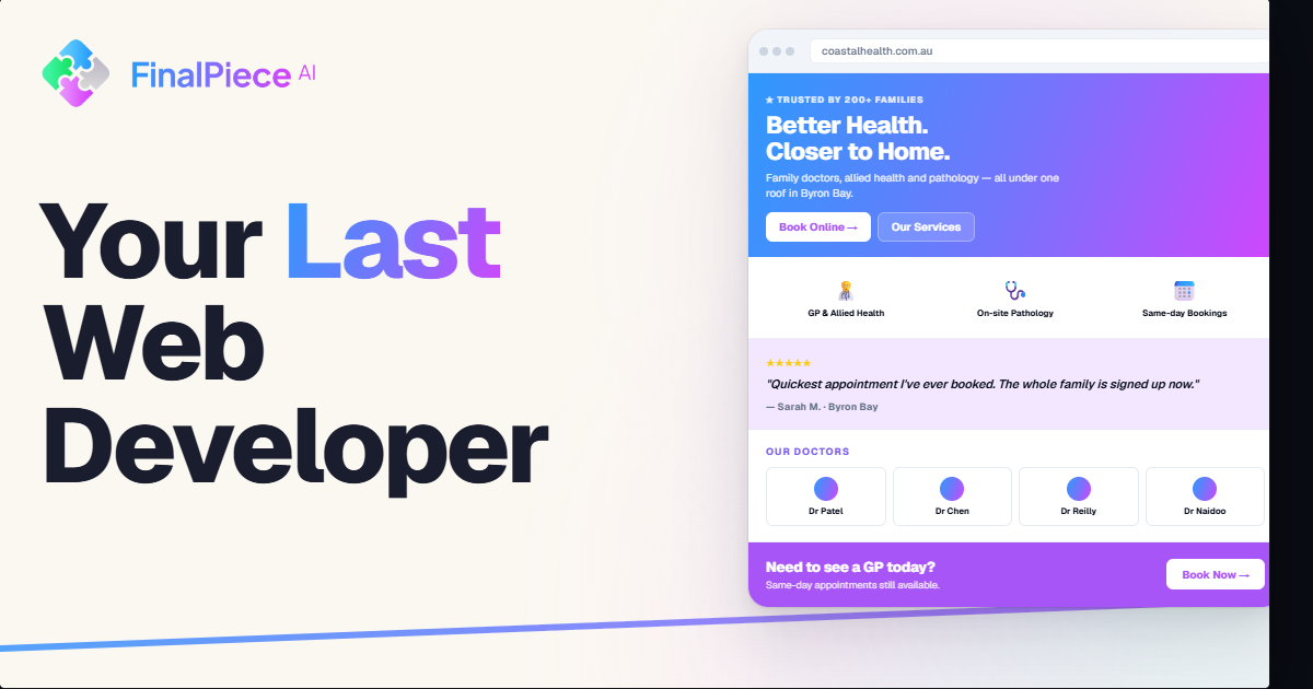 FinalPiece AI — photo from the business website